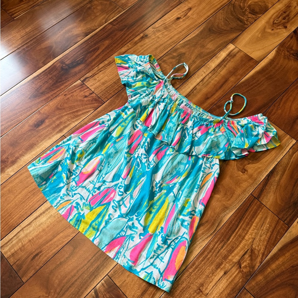 Lilly Pulitzer Off-Shoulder Top - Picture 2 of 3